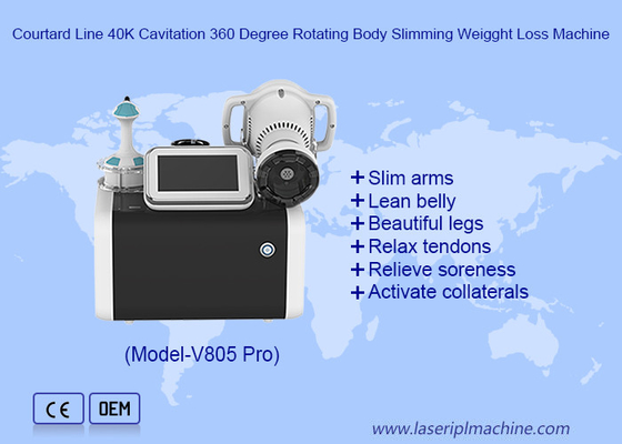 Máy giảm cân chống cellulite 360 Roller Rf Vacumm 40K Cavitation Velashaping