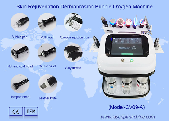 Tái trẻ hóa da Microdermabrasion Bubble Oxygen RF Hydro Aqua Peel Machine