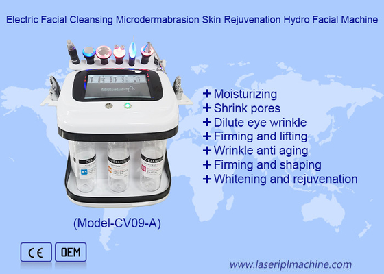 Tái trẻ hóa da Microdermabrasion Bubble Oxygen RF Hydro Aqua Peel Machine