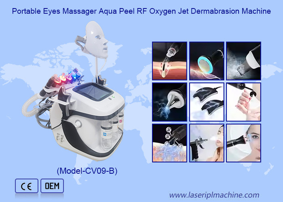 9 trong 1 chăm sóc da loại bỏ nếp nhăn Aqua Peel Hydro Jet Peeling Rf Microdermabrasion Máy mặt