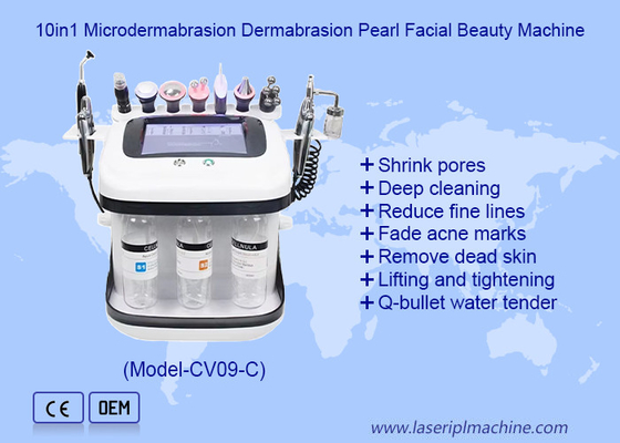 Chăm sóc khuôn mặt Aqua Peel RF Oxy Jet Hydro Microdermabrasion Machine Cho Làm sạch sâu