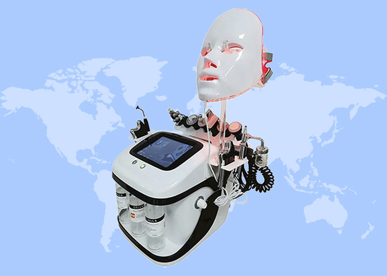 11 trong 1 Làm sạch khuôn mặt Xách da Rf Hydro Microdermabrasion Máy làm sạch sâu