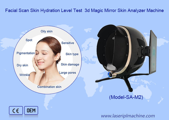Máy phân tích da 36 triệu kính hiển vi Pixel bề mặt sâu phát hiện