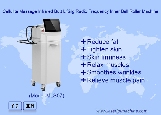 360 độ xoay 7 đầu 2 trong 1 Massage Body Contouring Inner Ball Roller RF Therapy Machine