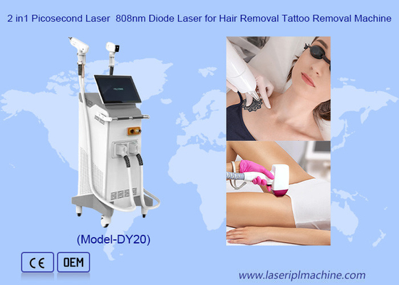 Xóa lông bằng laser và loại bỏ hình xăm 2 trong 1 đa chức năng Pico Second Nd Yag Laser