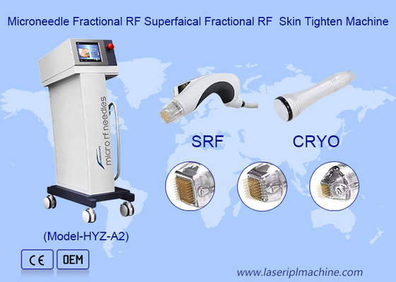 Loại bỏ nếp nhăn Loại bỏ vết rạn nếp chống lão hóa Microneedling Máy RF phân đoạn
