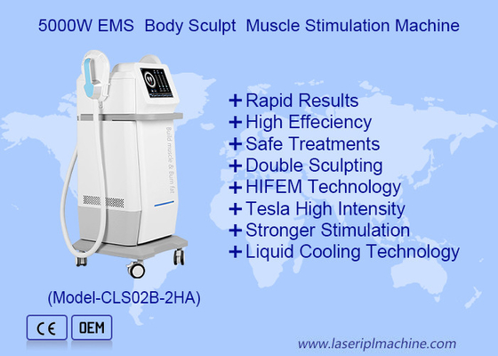 2 tay cầm EMS giảm cân xây dựng cơ HI EMT Thiết bị kích thích cơ sâu