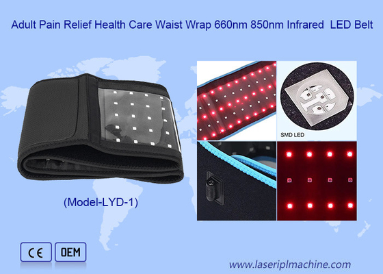660nm 850nm đeo gói sâu hồng ngoại ánh sáng vật lý trị liệu đai LED để giảm đau