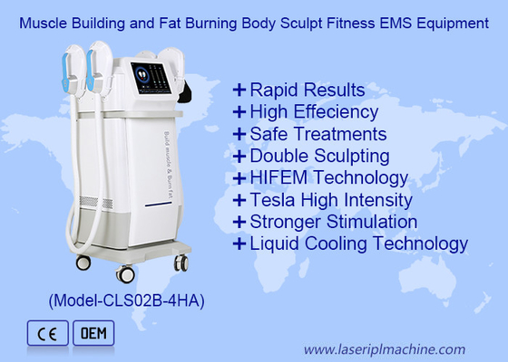 13Tesla Electronic Muscle Stimulate Fat Burn Body Sculpting Machine Máy tạo hình cơ bắp