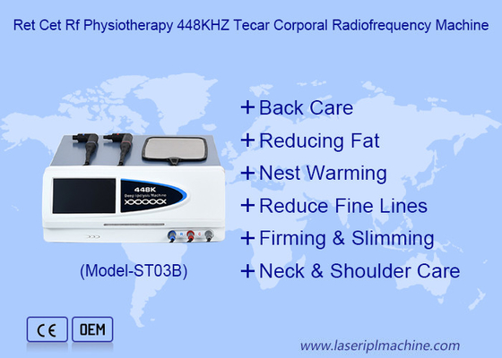 RET Cet RF Physiotherapy 448KHZ Máy phóng xạ cơ thể Tecar