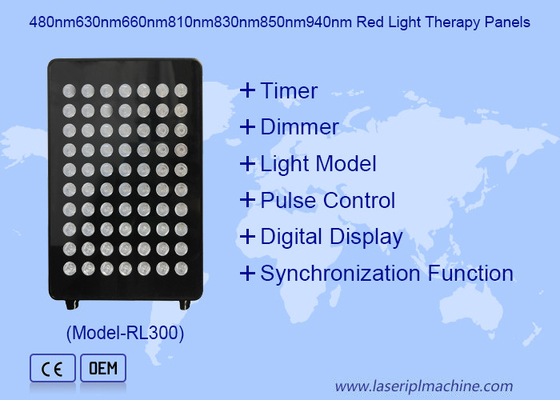 660nm 850nm 60pcs đèn LED hồng ngoại ánh sáng đỏ để giảm đau thiết bị