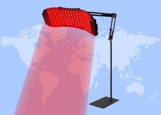660nm 850nm đèn điều trị ánh sáng hồng ngoại đỏ với Stand For Pain Relief