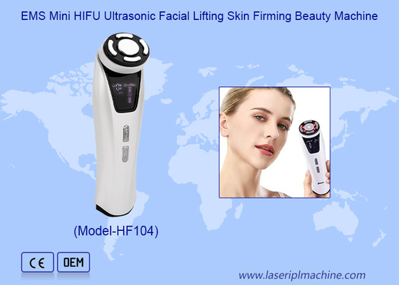 Máy Hifu cầm tay nhỏ để làm trắng nếp nhăn, làm cứng da và trẻ hóa da