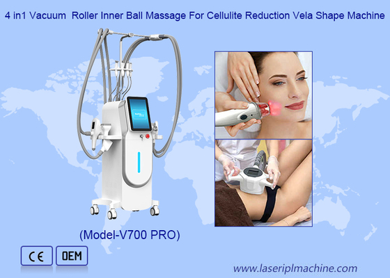 4 In1 Vacuum Roller Inner Ball Massage Máy giảm cellulite Vela Shape