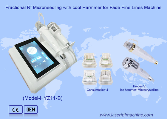 Máy lạnh Harmmer Fractional Rf Microneedle 2 trong 1 Máy nâng mặt