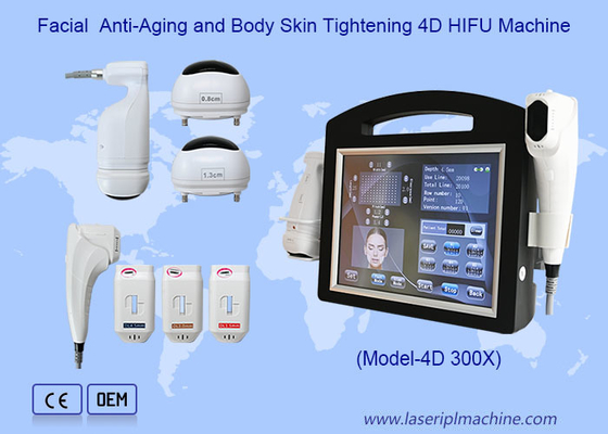 4d Hifu nâng da và thắt chặt hình S Slimming 2 trong 1 Hifu máy