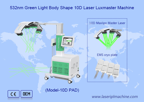 Ems Cooling Plate Máy giảm cân bằng laser Maxlipo Master 10d