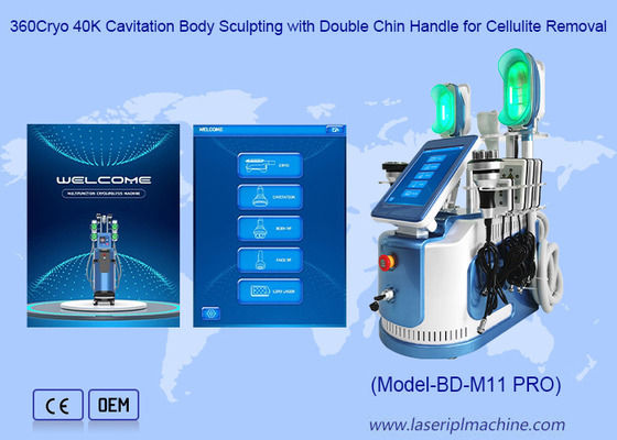 650nm - 550nm Cryolipolysis Slimming Machine for Body Shaping / Skin Tigtening