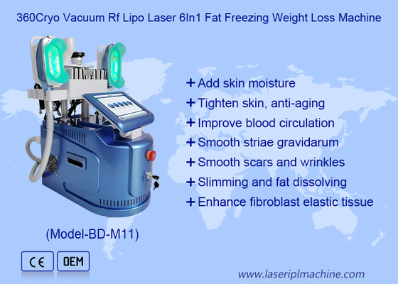 Portable Cryolipolysis Slimming Machine , Salon Fat freezing Liposuction Machine