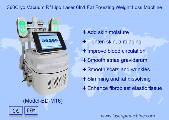 360 Non Invasive 3 Cryolipolysis Handles Rf Cavitation Machine For Fat Freezing Body Shaping