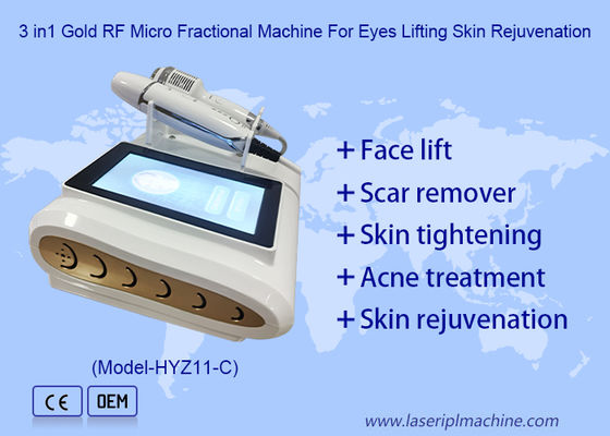 Máy chăm sóc da RF Hifu 2 trong 1 chống lão hóa với búa lạnh làm săn chắc da