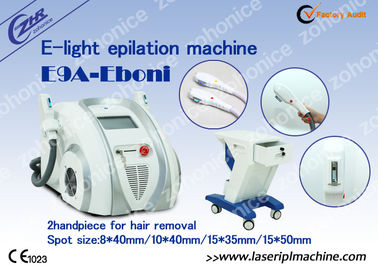 Đèn portable E ánh sáng IPL RF với hai tay cầm E ánh sáng cho tẩy da và loại bỏ sắc tố