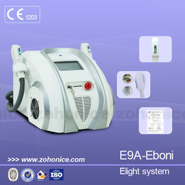 Đèn portable E ánh sáng IPL RF với hai tay cầm E ánh sáng cho tẩy da và loại bỏ sắc tố