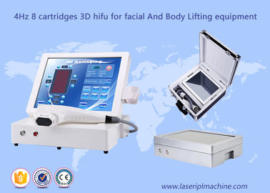 12 dòng 3D HIFU Máy tập trung siêu âm nâng cơ mặt Chống nhăn cơ thể Giảm béo