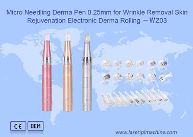 Micro Needling Derma Pen để loại bỏ nếp nhăn Tái trẻ hóa da Electronic Derma Rolling