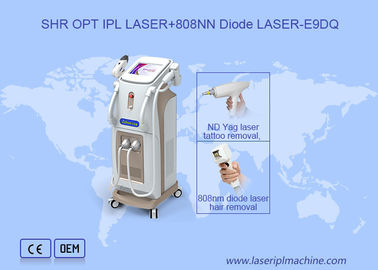 SHR OPT IPL 808nm Nd Yag Diode Laser loại bỏ lông Máy làm đẹp