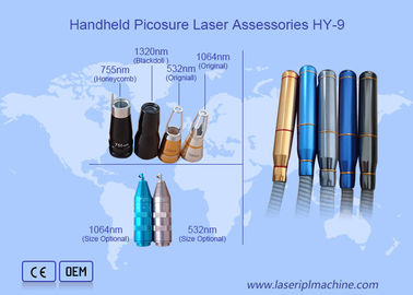 Nd Yag thu hẹp lỗ 532nm 1032nm Xóa hình xăm tay cầm phụ kiện HY-9