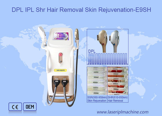 1200W DPL IPL SHR Laser Hair Removal Máy làm sạch da