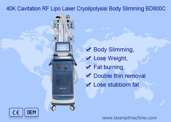 Máy giảm béo chân không 9 trong 1 800VA Cryolipolysis giảm béo