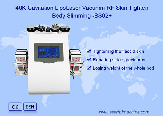 Máy tạo khoang cơ thể chân không Rf Lipolaser 40khz