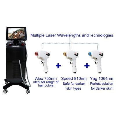 Kênh micro 4D 1600w 808 Diode Laser Hair Removal Machine Y9 Pro