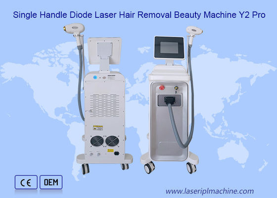 Màu trắng 100-600ms 808 Diode Laser Hair Removal Máy làm đẹp
