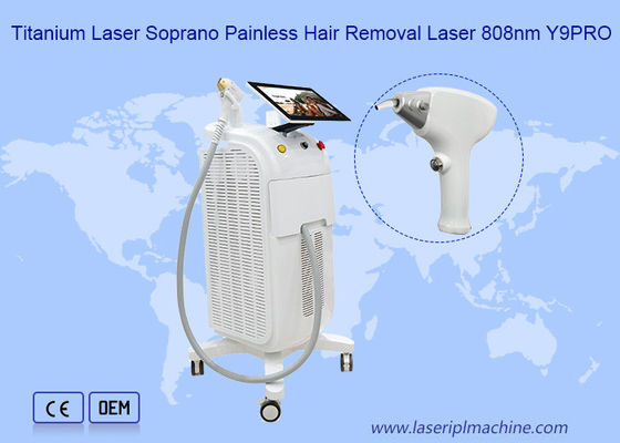 Máy triệt lông Laser Titanium 120J / CM không đau 808