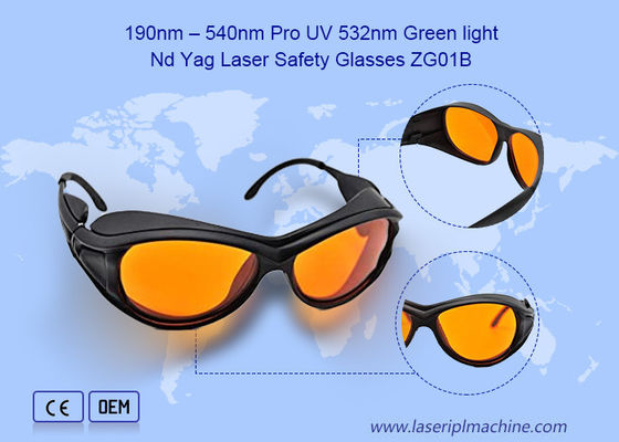 190nm 540nm CE OD4 Nd YAG Pro UV 532nm 1064nm Ipl kính laser