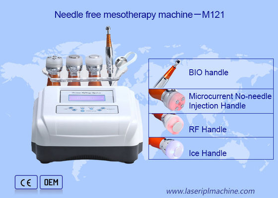 500va 4 trong 1 RF thiết bị mesotherapy không cần kim để loại bỏ nếp nhăn