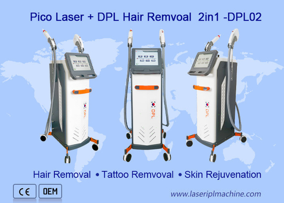Máy làm đẹp đa chức năng Laser Pico Nd Yag Xóa hình xăm và tẩy lông Dpl