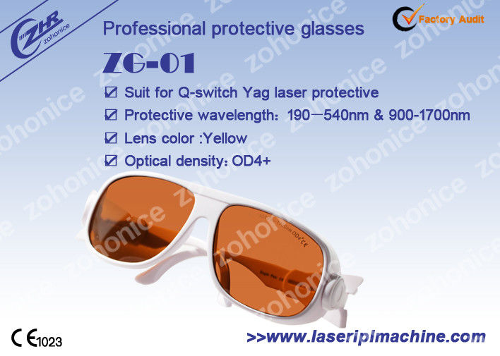 E Light Laser BV Chứng chỉ IPL Phụ tùng phụ tùng Kính an toàn Bộ đồ bảo vệ laser Yag