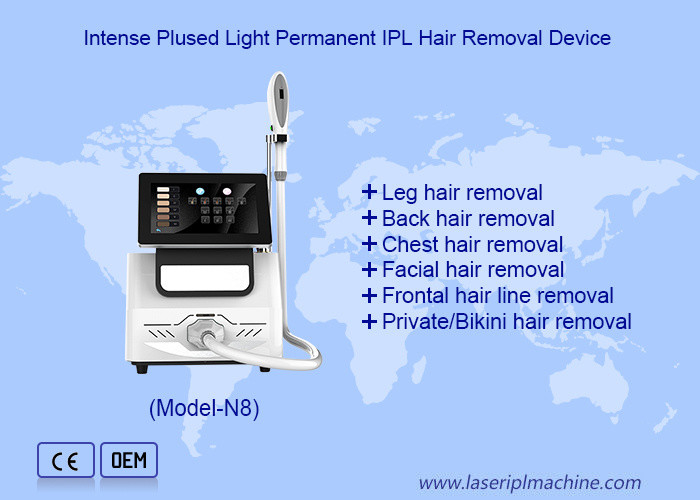 Máy IPL di động loại bỏ lỗ chân lông cho cơ thể và khuôn mặt IPL loại bỏ lông bằng laser