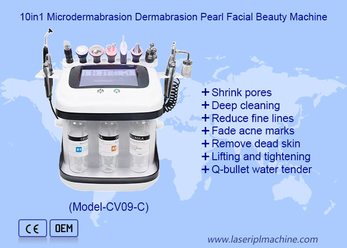Chăm sóc khuôn mặt Aqua Peel RF Oxy Jet Hydro Microdermabrasion Machine Cho Làm sạch sâu