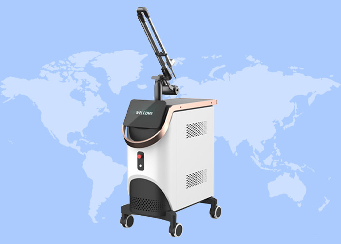 Hàn Quốc nhập khẩu cánh tay laser với 1064 532 755nm Picosecond Laser để loại bỏ hình xăm