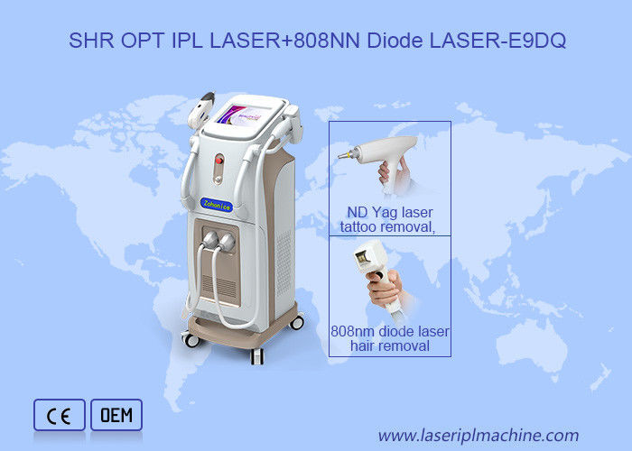 Máy tẩy lông bằng laser IPL 808nm Nd Yag Diode