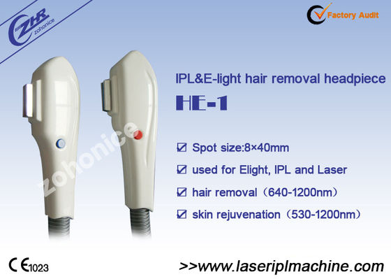 Giá tốt. 8 x 40mm e - Light Handle For Ipl / Laser hair removal Beauty Machine trực tuyến