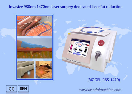 Giá tốt. Máy Laser Diode Laser giảm mỡ di động Máy Laser quang học 980nm 1470nm trực tuyến