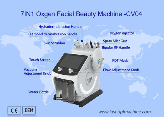 Giá tốt. Máy tẩy tế bào chết 7 trong 1 Hydrafacial Nước oxy di động trực tuyến