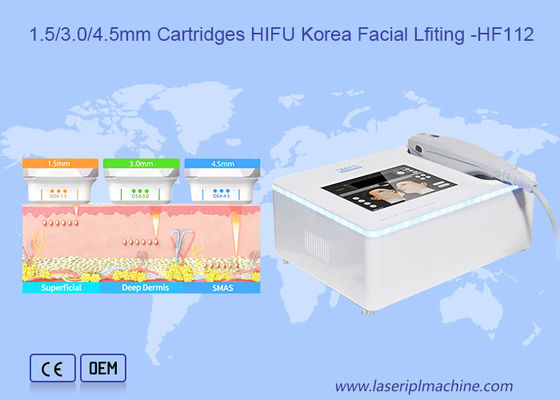 Giá tốt. 3 Cartridge Portable Hifu Device Anti Wrinkle Skin Lifting And Tightening trực tuyến