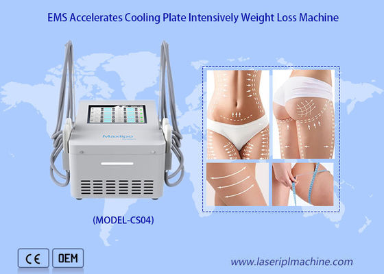 Giá tốt. EMS Fat Fat Cryo Plate Machine với 4 tấm làm mát trực tuyến